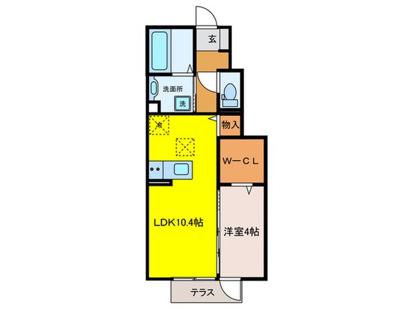 エムグランデA棟の物件間取画像